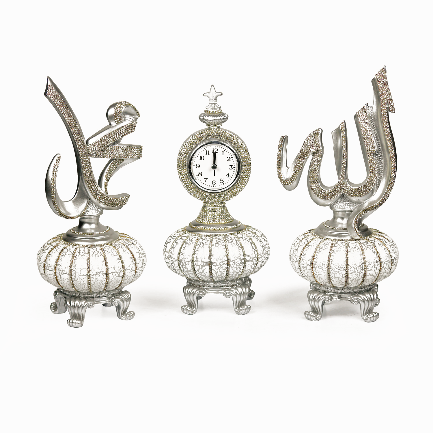 BRK-0712-GB OSMANLI LAFIZ TAKIMI - BYK GÜMÜŞE-BEYAZ
